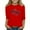 Red, variant on Riecok Girls T Shirts Valentine's Day Crewneck 3/4 Sleeve Tops Lightweight Blouses Heart Print Dressy Summer Tees