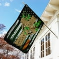 thumbnail image 3 of Irish Shamrock American US Flag - House Flag (29.5" x 39.5"), 3 of 9