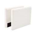 thumbnail image 3 of BedLuxury Chenille Upholstered Sofa Armrest, Padded Side Panels for Modular Sectional Sofa, 2 Pieces, Green., 3 of 5