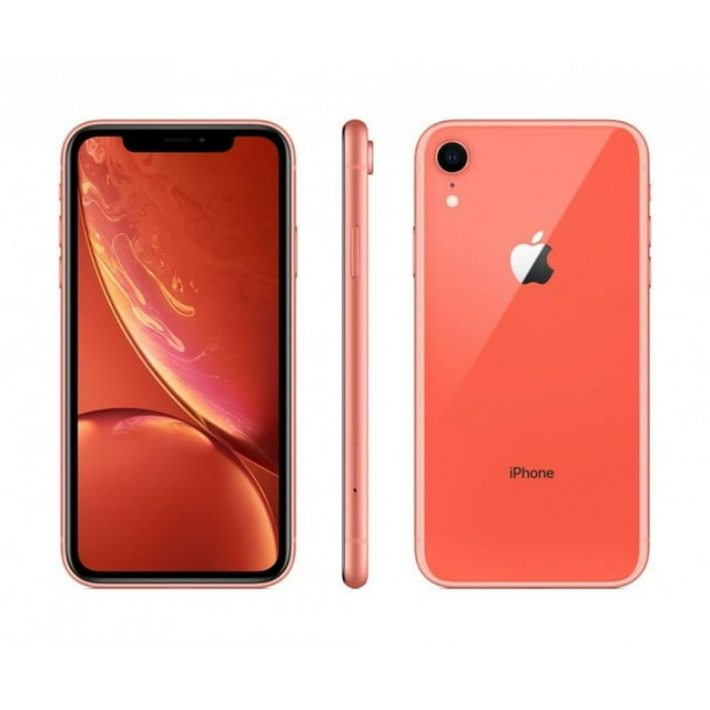 Apple iPhone XR Remis à Neuf 64 Go Téléphone Intelligent Déverrouillé Boîte Ouverte