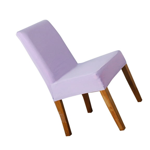 WORGEOUS Bar Stool Covers Chair Cover Banquet 50.00X45.00X0.50CM Lavender