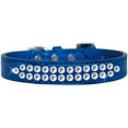 thumbnail image 3 of Dog, Puppy  Pet Designer Croc Collar, "Two Row Clear Crystal Rimsets", 3 of 11