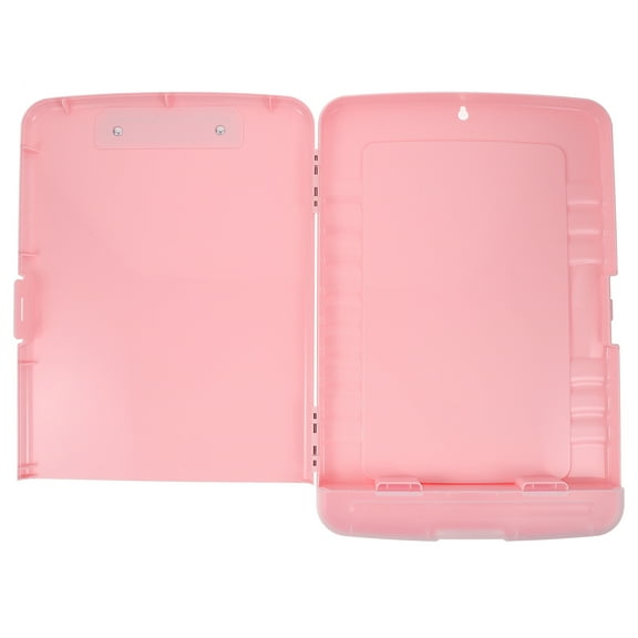 Pink File Holder with Document Box for Efficient Organization and PP Construction for Home