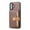 Coffee, variant on Design for iPhone 16 Case Luxury Faux Leather Case Magnetic Buckle Wallet Stand Function Card Case, Slim Fit Design, Retro Business Style Phone Case for iPhone 16 - Coffee