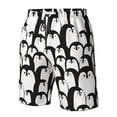 thumbnail image 4 of Fotbe Cartoon Penguin Trajes de Baño Estampados para Hombre, Shorts de Verano de Secado Rápido, Ropa de Playa, Bañadores-Large, 4 of 6