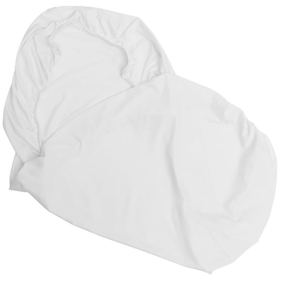 OUNONA Small Table Cloth White Milk Silk 1Set for Table Decoration Cafe Use