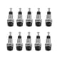 thumbnail image 4 of Conector Tipo Banana Hembra, 30V AC-60V DC 2mm Conector Tipo Banana Max.10A Estable 10pcs / Lot Niquelado Para Equipos Electrónicos OTVIAP Negro, 4 of 8