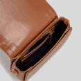 thumbnail image 4 of Bolso pequeño con solapa a la moda, bolsos de hombro con correa ancha de diseñador, bolso cruzado de cuero pu de lujo, monederos pequeños para teléfono de tendencia 2024, 4 of 5