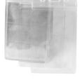 thumbnail image 4 of 50 Pcs Clear ID Badge Holder Vertical Plastic ID Card Holder for Office, 4 of 6