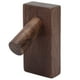 thumbnail image 5 of Percha para ropa, gancho para ropa de nogal negro, gancho de madera, estante para baño, uso conveniente, 5 of 8