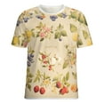 thumbnail image 5 of Various Fruits Women's Short Sleeve Tops Casual Blouses T Shirt, 5 of 6