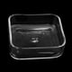 thumbnail image 4 of Plato de vidrio resistente y transparente para alimento de peces y gusanos, redondo/cuadrado, 4 of 8