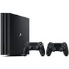 PlayStation 4 Pro Console Bundle (2 Items): PS4 Pro 1TB Console and an Extra PS4 Dualshock 4 Wireless Controller - Jet Black