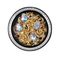 thumbnail image 1 of WIFKLSIIPG Nail Star Moon Jewelry Nail Sequin Jewelry Metal Star Cutout Moon Rhinestone Mix, 1 of 7