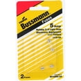 thumbnail image 1 of Bussmann - Cooper BP-GMA-5A 2 Count 5 Amp GMA Fast Acting Glass Fuse, 1 of 1