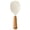 White, variant on vertical heat-resistant silicone rice cooker spoon, non stick cooking spoon, anti scald kitchen tool, Rice and Potato Servers, Standing Silicone Rice Spoon - Style A