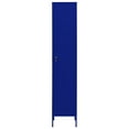 thumbnail image 3 of vidaXL Locker Cabinet Navy Blue 13.8"x18.1"x70.9" Steel, 3 of 10
