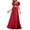 Red, variant on Regency Dresses for Women Empire Waist Puff Sleeve Evening Dress Victorian Fancy Tea Gown Halloween