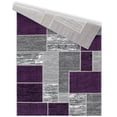 thumbnail image 1 of L Baiet SL973Z26 Verena Geometric Rug, Purple - 2 x 6 ft., 1 of 5