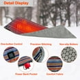 Zhuitw Heated Sleeping Bag Liner USB Charge Ultralight Sleeping Pad
