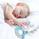 thumbnail image 4 of Soft Plush Newborn Hand Bell Baby Child Toy Rattle Sound Cartoon Animal Pet Gift(Blue Burro), 4 of 4