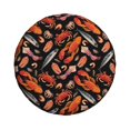 thumbnail image 4 of Spare Tire Cover, Lobster Squid Crab Wheel Cover Tire Covers For Trailers Car Truck Camper Universal Tire Covering Fits Diameter14"-17", 4 of 4