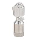 thumbnail image 3 of Conector de limpieza giratorio de acero inoxidable con bola pulverizadora de rosca hembra de 360 ​​grados 1 pulgada, 3 of 9
