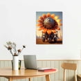 thumbnail image 2 of JEUXUS Abstract Artwork Prints on Canvas Rusty Metal Steampunk Style Magical Realism Style for Home Decor, 2 of 4