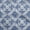 Medium Blue, variant on oneOone Polyester Spandex Brown Fabric Asian Floral Craft Projects Decor Fabric Printed By The Yard 56 Inch Wide