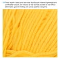thumbnail image 3 of Uxcell Acrylic Yarn Skeins Soft Crochet Yarns for Knitting and Crocheting Craft Project Yellow, 3 of 7