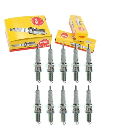 10 pc NGK 1068 Standard Spark Plugs for 4165 90793-20054 92070-1136 98069-56911 X20EP-U9 Ignition Wire Secondary