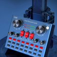 thumbnail image 4 of V8K Audio USB Sound Card Microphone Live Broadcast Sound Card, 4 of 5