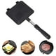 thumbnail image 1 of Aluminum Double Sided Frying Pan Dual Sided Sandwich Maker Pan with Handles Nonstick Griddle Pan Toast Pan-OEIN, 1 of 5