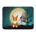 thumbnail image 1 of Carolines Treasures BB2290RUG Halloween Scary Corgi Machine Washable Memory Foam Mat, 1 of 4