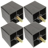 4 Pcs Rubber Plastic Sofa Legs Couches Replacement Legs for Furniture Round Furniture Legs Stool Leg Feet Sofa Feet Man