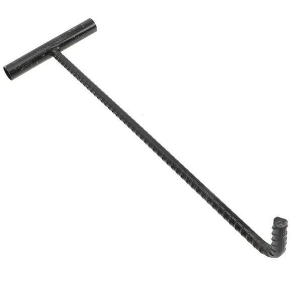 Manhole Cover Hook T-shape Hook Pull Hook Stainless Steel Lift Hook Sewer Hook