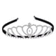 thumbnail image 2 of Delicada boda princesa cristal rhinestone tiara coronas diadema chica sombreros Macarena  princesa corona tiara, 2 of 8