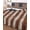 Brown, Red, Blue, variant on Twin Quilt Bedding Set, Red American Flag Reversible Summer Quilt 3 Pieces, Vintage USA Flag Stars Lightweight Bedspreads Coverlets with 2 Pillow Shams for All Seasons