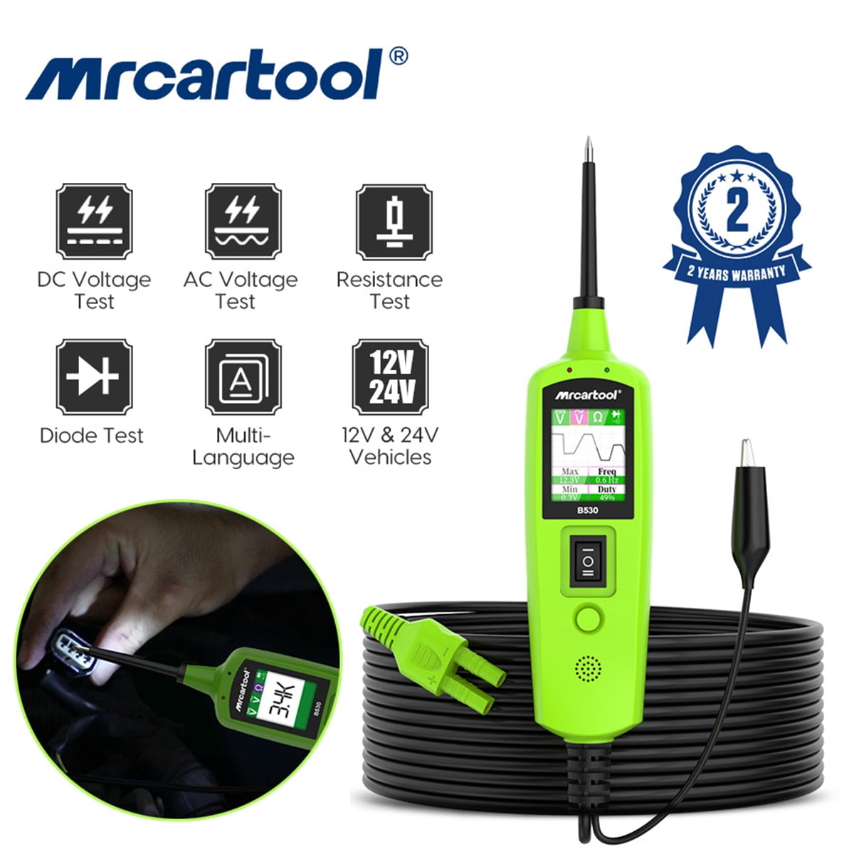 Details about   Power Probe ECT3000B Open & Short Circuit Finder Auto Electrical Tester ECT3000 