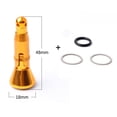 thumbnail image 1 of Pour DAIWA Support de Roue de Spinner Barre d'Équilibre Protège-Enrouleurs avec Joint Or, 1 of 9