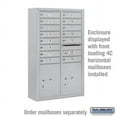 thumbnail image 2 of SALSBURY INDUSTRIES 3813D-ALM Surface Enclosure,DC 13 Door,Gray, 2 of 2