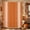 Orange, variant on Burnt Orange Striped Shower Curtain Set - Small 36" x 72" Washable Bathtub Curtain with 12 Hooks, Farmhouse White Stripes Aesthetics Waterproof Fabric Stall Shower Curtains for Bathroom Décor