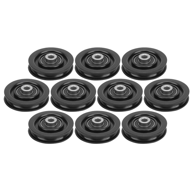 Home Gym Attachments, Durable Fitness Bearing Pulley, Multifunction Nylon+Iron Core 10 PCS Fitness For Health Club Private Use