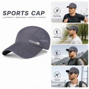 Mesh Back Baseball Cap, Adjustable Sports Hat for Golf, Running, Fishing and Outdoor Wear, TIKA