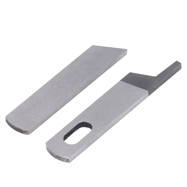 Hoja Para Máquina De Coser, Resistente A4142-335-0000 A4145-335-000 Hoja Superior Inferior Para Máquina De Coser Corte Preciso 2 Piezas Para 003 004D 006D
