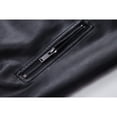thumbnail image 6 of Men's Lightweight Business Jacket, PU Leather Coat Outerwear, Stylish Casual Wear for Daily Use, Perfect for Office and Formal Occasions, 6 of 7