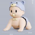thumbnail image 5 of Sijiali Crawling Toy Lifelike Lovely Intelligence Development Puzzle Crawling Baby Doll Toy for Babies, 5 of 10