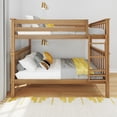 thumbnail image 2 of Max & Lily Full over Full Bunk Bed for Kids, Solid Wood Platform Bed, No Box Spring Needed, 2 of 13