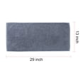 thumbnail image 4 of Toallas de baño ultra suaves y absorbentes 6PCS uxcell 100% algodón felpa 29 x 13 pulgadas azul oscuro, 4 of 9