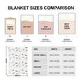 thumbnail image 7 of Fox Baby Blanket for Boys Girls, Soft Woodland Animal Plush Flannel Blanket for Newborns Baby Infants Toddlers, Animal Toys Gifts Baby Shower Birthday Easter Nursery Room Decor(40"x50"), 7 of 7